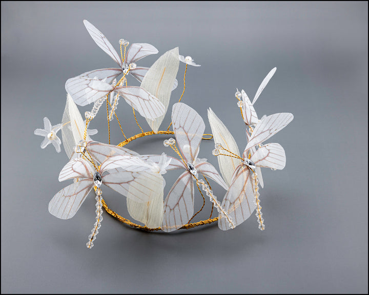 BUTTERFLY TIARA LITTLE FIORI