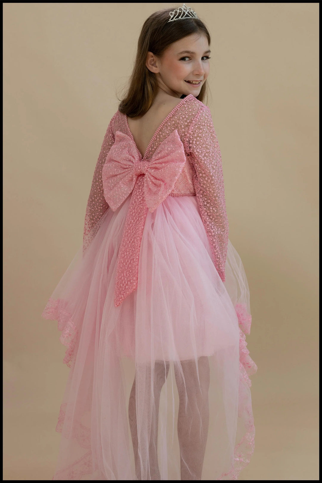 DAHLIA ball gown silhouette dress Little Fiori