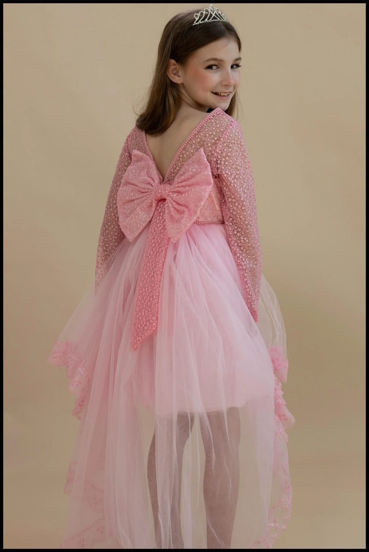 DAHLIA ball gown silhouette dress Little Fiori