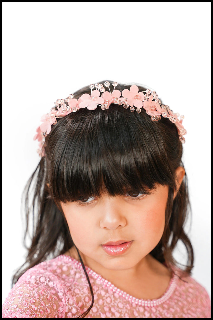 DAHLIA lace and tulle dress Little Fiori