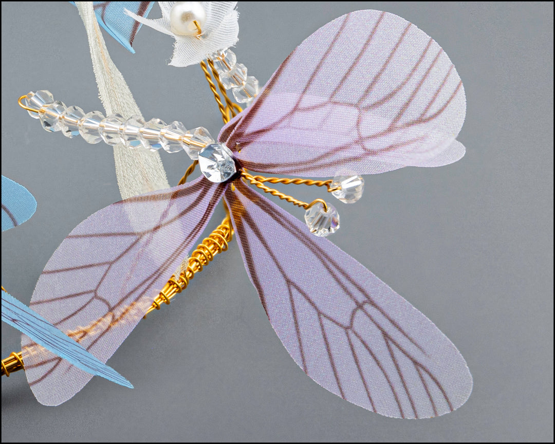 butterfly bridal tiara