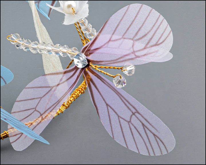 butterfly bridal tiara