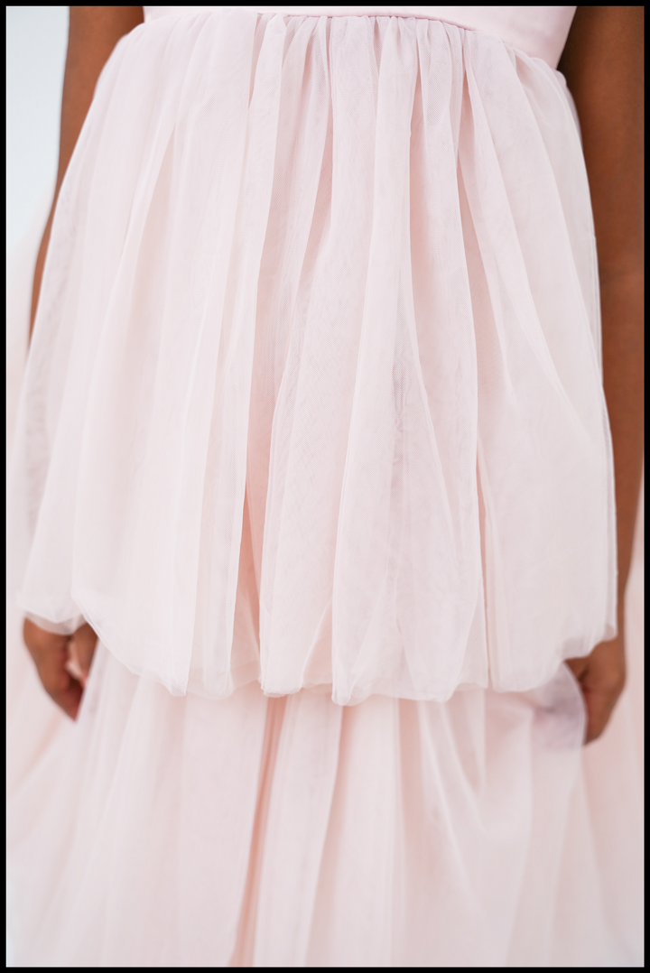 layered tulle dress